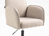 HR280N Scaun Latte Boucle cu Bază Neagră