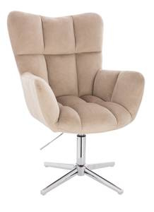 HR650CROSS Scaun Latte Catifea