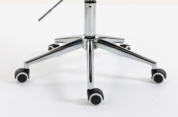 HR250K Scaun Catifea Latte Bază Cromata