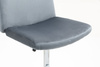 HR150W Scaun Grafit din Catifea cu Bază Cromata