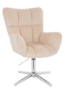 HR650CROSS Scaun Crem Catifea