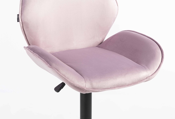 HR350W Scaun Mov din Catifea Bază Neagră