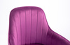 HR2022K Scaun Fucsia din Catifea Bază Aurie