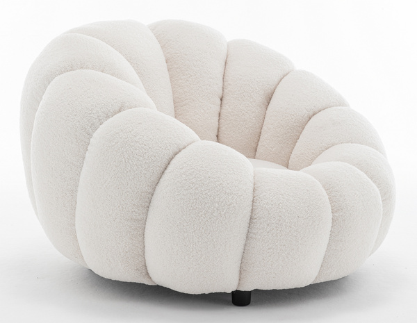 HR9223 Scaun Alb din Boucle