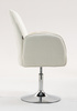 HR280N Scaun Crem Boucle cu Bază Cromata
