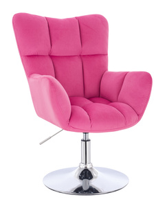 HR650N Scaun Roz Catifea