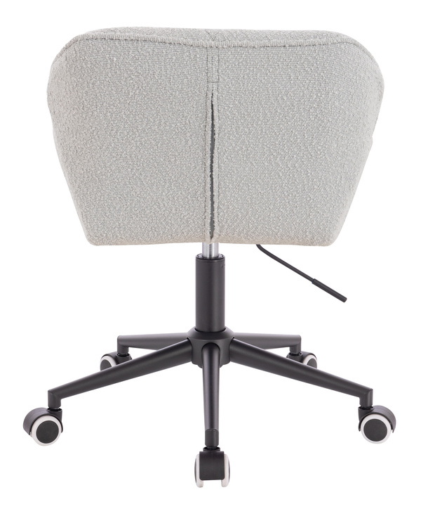 HR111K Scaun Gri Boucle cu Bază Neagră