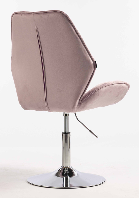 HR350N Scaun Mov din Catifea Bază Cromata