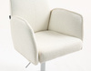 HR280N Scaun Crem Boucle cu Bază Cromata