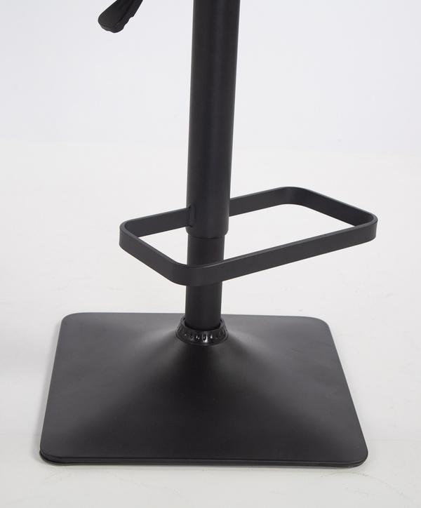 HR2055KW Scaun Alb din Piele Ecologica cu Bază Neagră