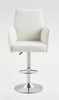 HR280W Scaun Crem Boucle cu Bază Cromata