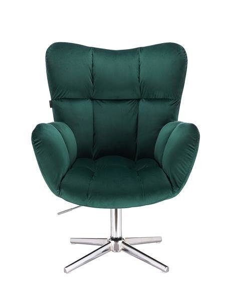 HR650CROSS Verde Catifea Scaun