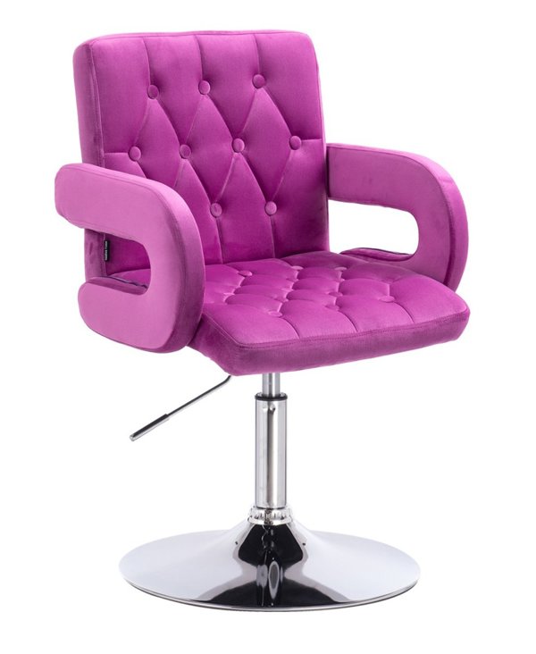 HR8404N Scaun Catifea Fucsia