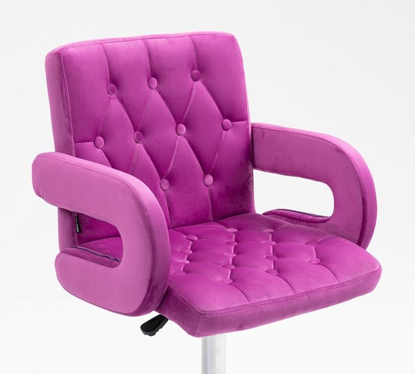 HR8404N Scaun Catifea Fucsia